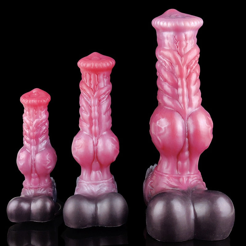 Giant Werewolf Ribbed Dildo - WARG