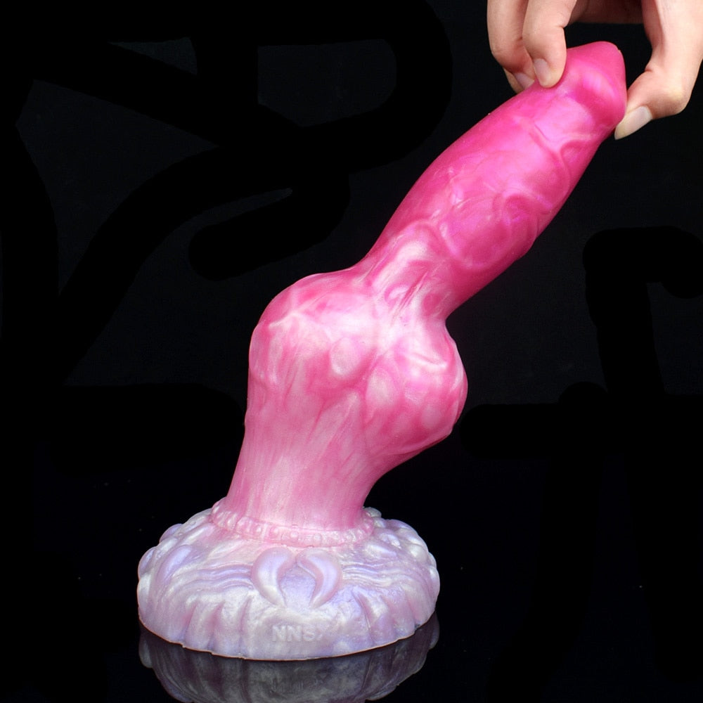 Azur- Realistic Dog Dildo, Canine with Huge Knot