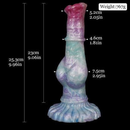 SARIKIZ - Huge Ancient Pegasus Horse Dildo, Fantasy Equine