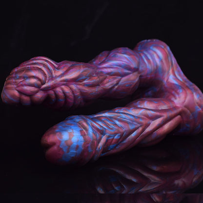 Lydian - Double Penetration Ribbed Alien Butt Plug