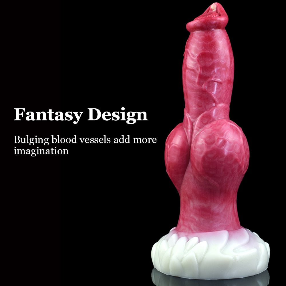 Fenryk - Realistic Canine Dog Dildo with Huge Knot