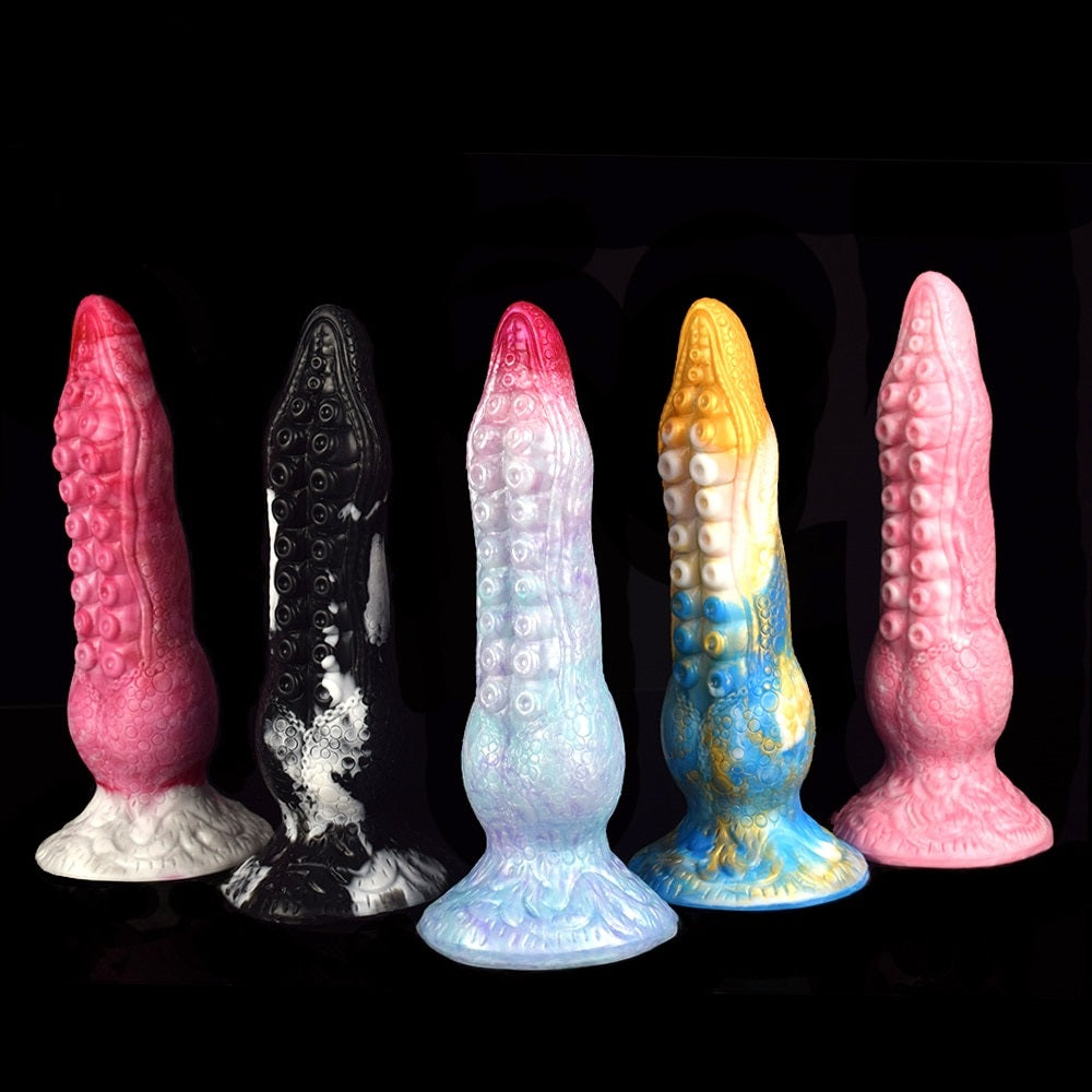 SETEBOS - Fantasy Octopus Tentacle Butt Plug, Realistic Anal Dildo