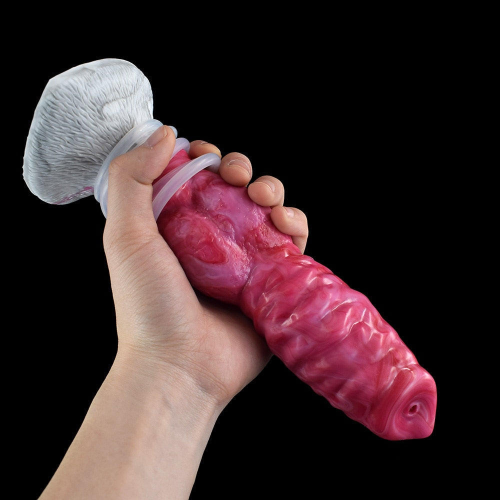 Garmr - Ejaculating Canine Dildo, Realistic Dog Knot