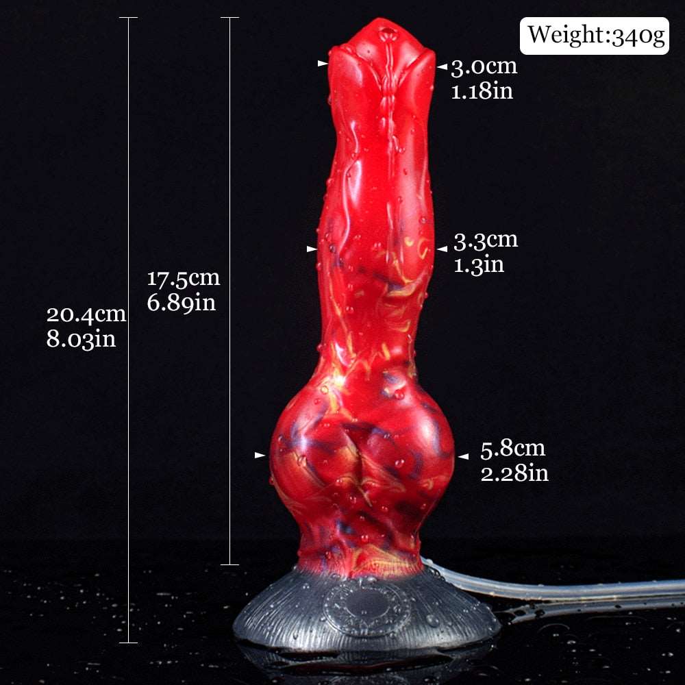 Erebus - Realistic Canine Dog Dildo with Knot