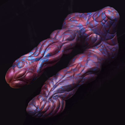 Lydian - Double Penetration Ribbed Alien Butt Plug