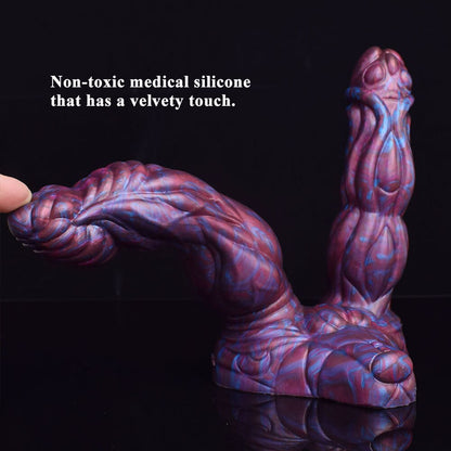 Lydian - Double Penetration Ribbed Alien Butt Plug