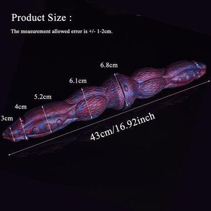 EUDORA - Huge Monster Double Ended Alien Dildo