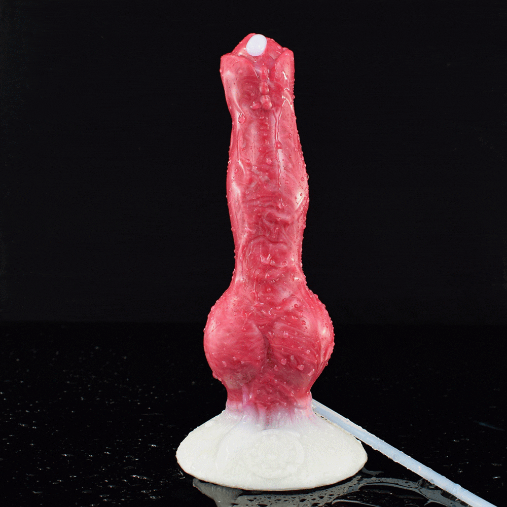 Erebus - Squirting Canine Dildo, Ejaculating Dog Knot