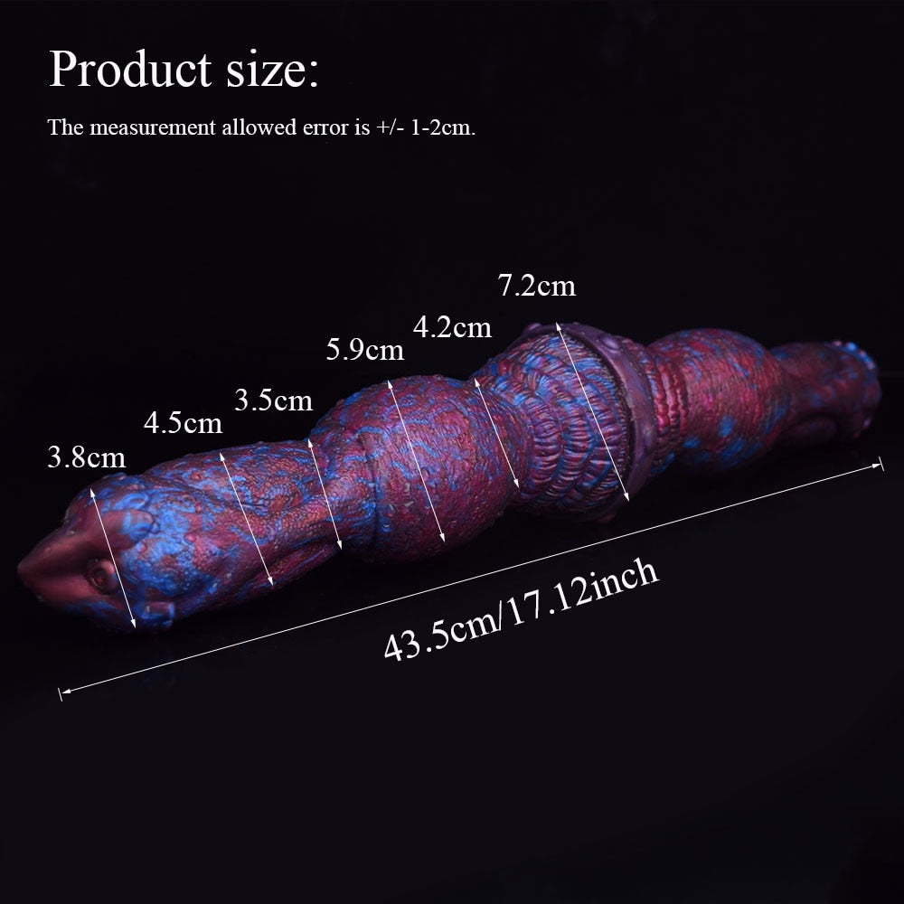 HYPERION - Double Ended Huge Knot Dildo