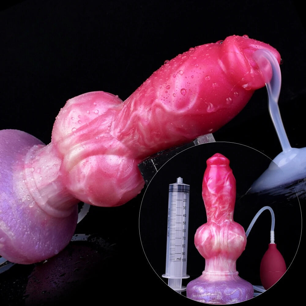 Sifus: Ejaculating Huge Knot Dog Dildo - Realistic Canine Fantasy Toy