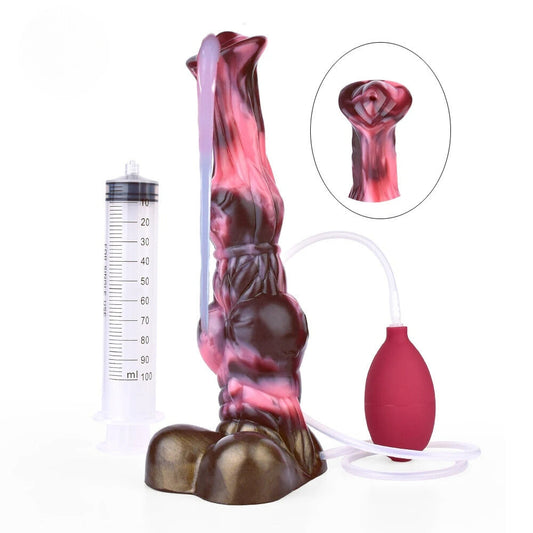 Filipe - Squirting Horse Dildo with Large Knot