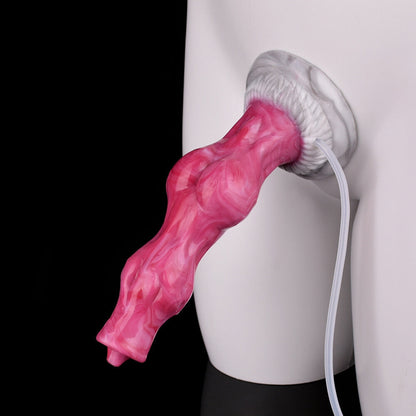 Kiba, Ejaculating Werewolf Knot Dildo