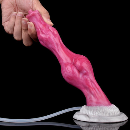 Kiba, Ejaculating Werewolf Knot Dildo
