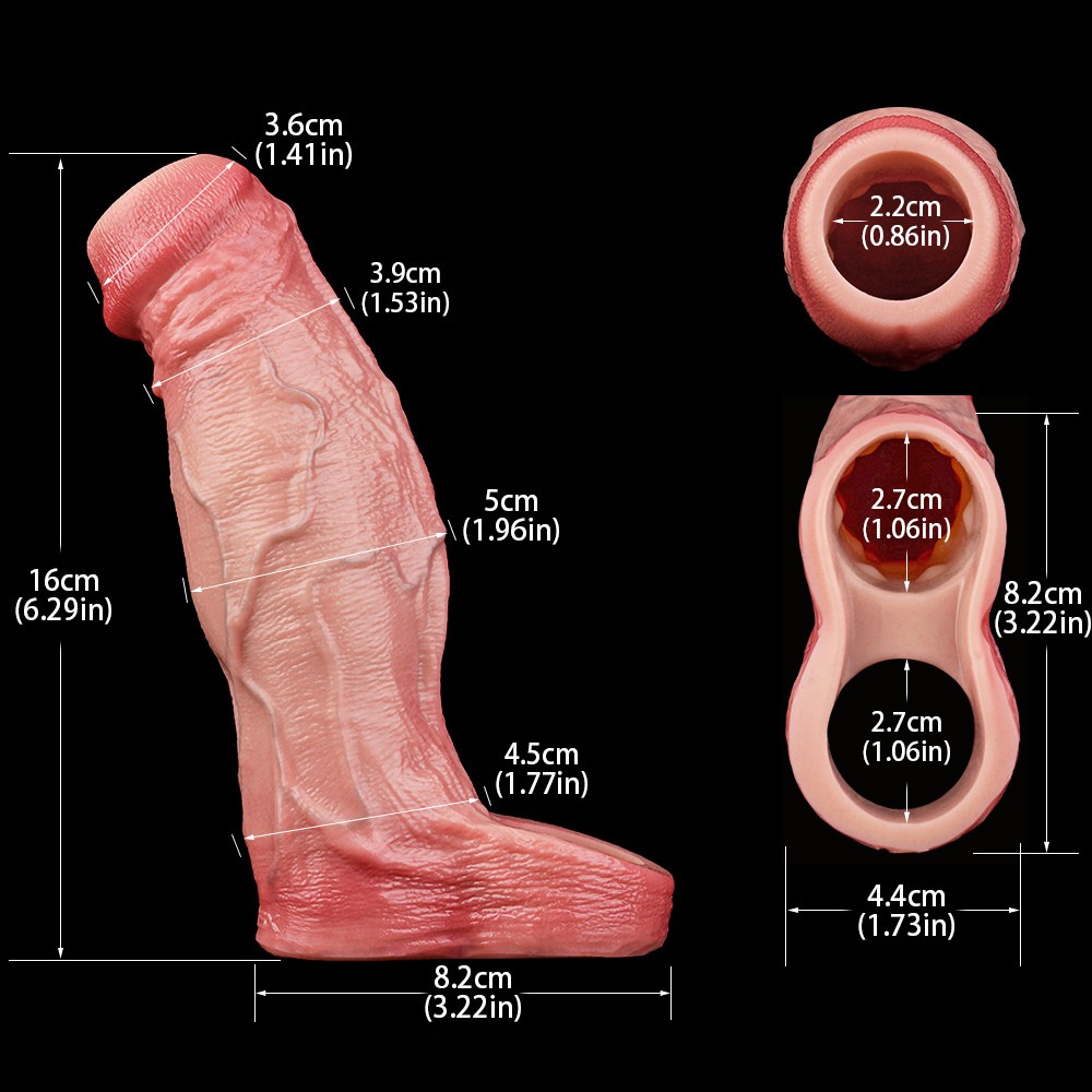 Charlemagne Extender – Ultra Realistic Penis Sleeve