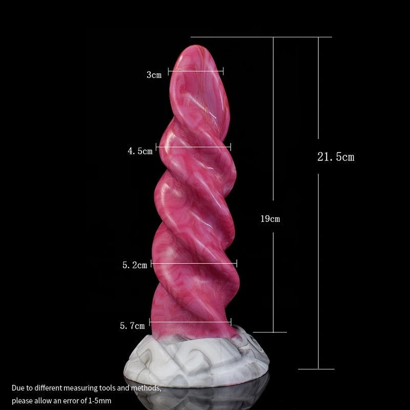 Selvius - Spiral Vibrating Tentacle Dildo
