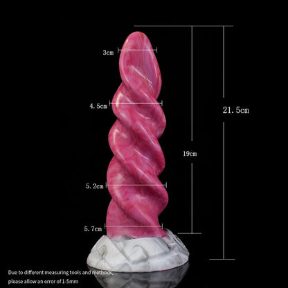 Selvius - Spiral Vibrating Tentacle Dildo