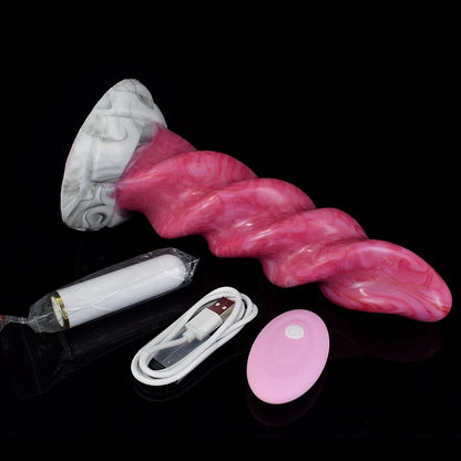 Selvius - Spiral Vibrating Tentacle Dildo