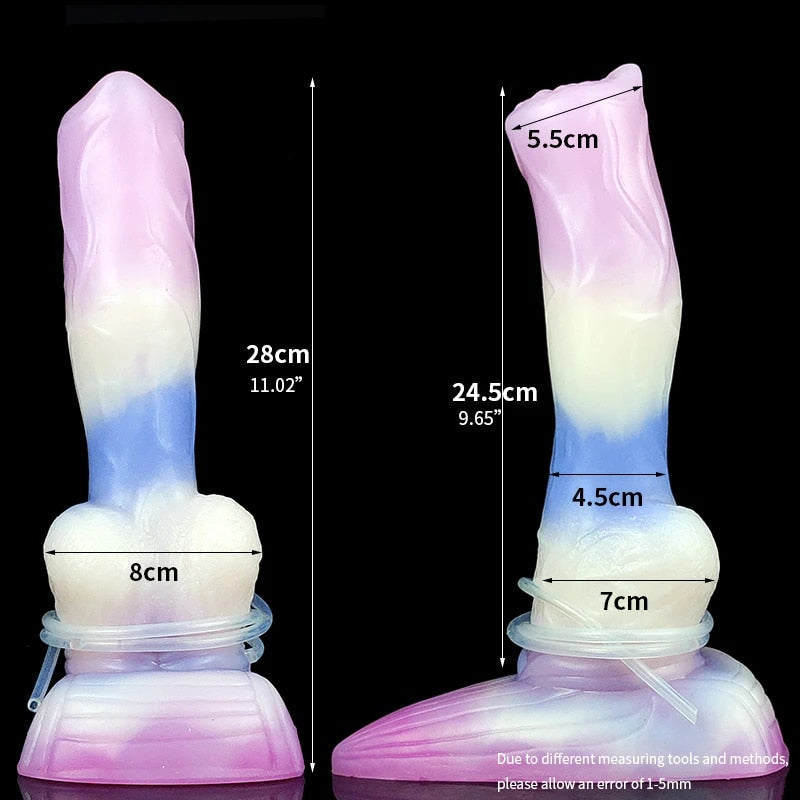 Cerberus - Huge Ejaculating Werewolf Dildo, Oversized Fantasy Toy
