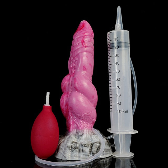 Orthrus - Double Knot Ejaculating Alien Dildo