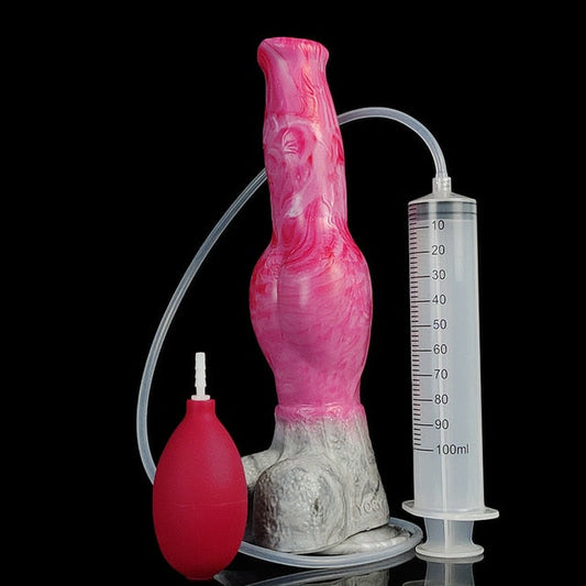Xоlotl - Huge Knot Canine, Ejaculating Dog Dildo