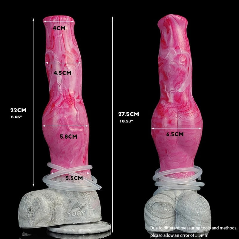 Xоlotl - Huge Knot Canine, Ejaculating Dog Dildo