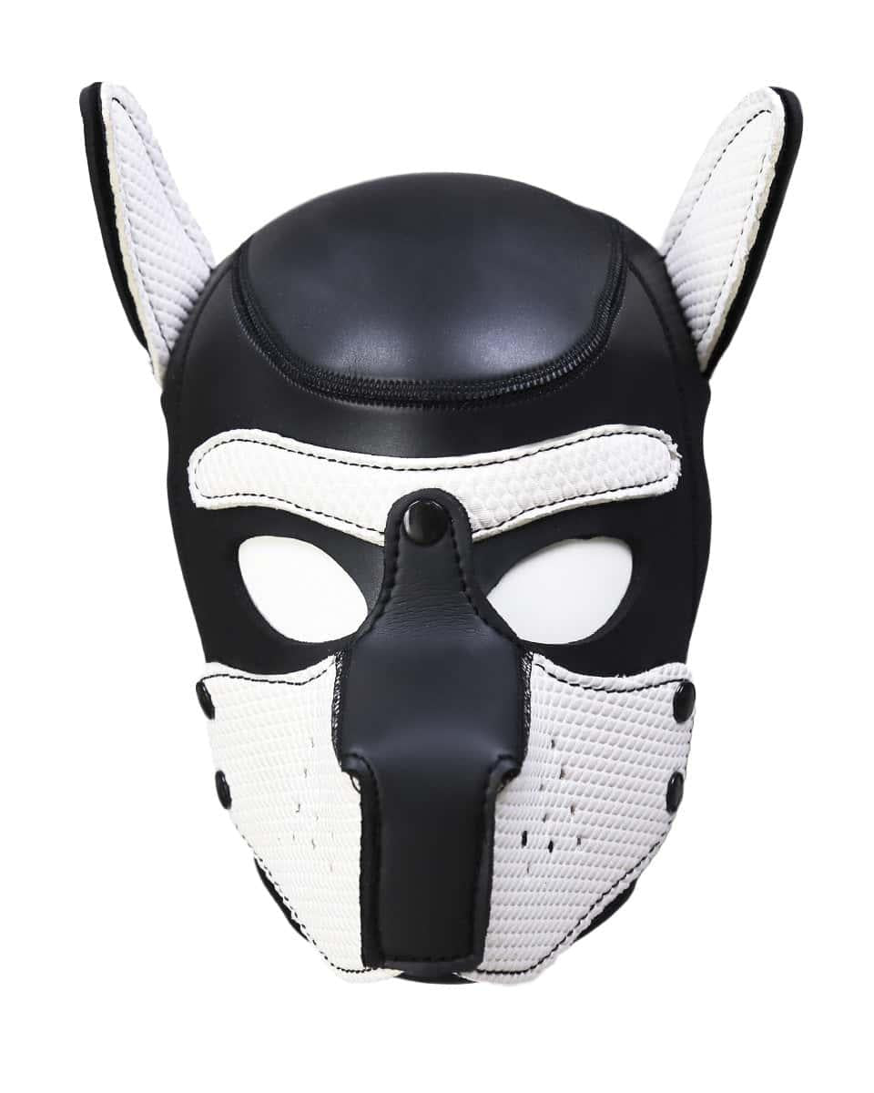 Removable Snout Two-Tone Foxhound Mask