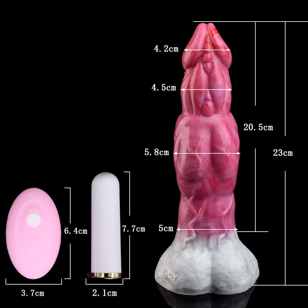 ACASTUS - Realistic Monster Vibrator with Huge Knot