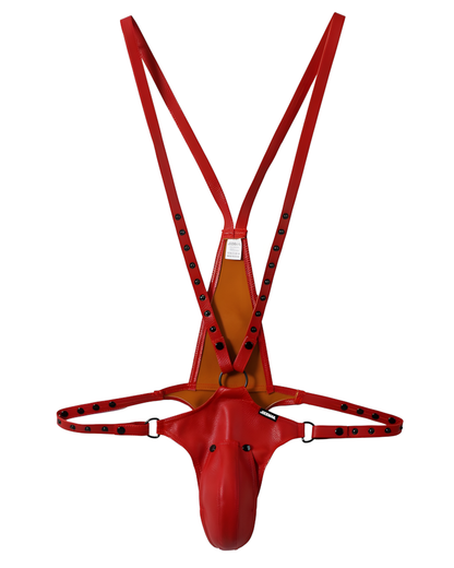 Men's Studded Harness Thong